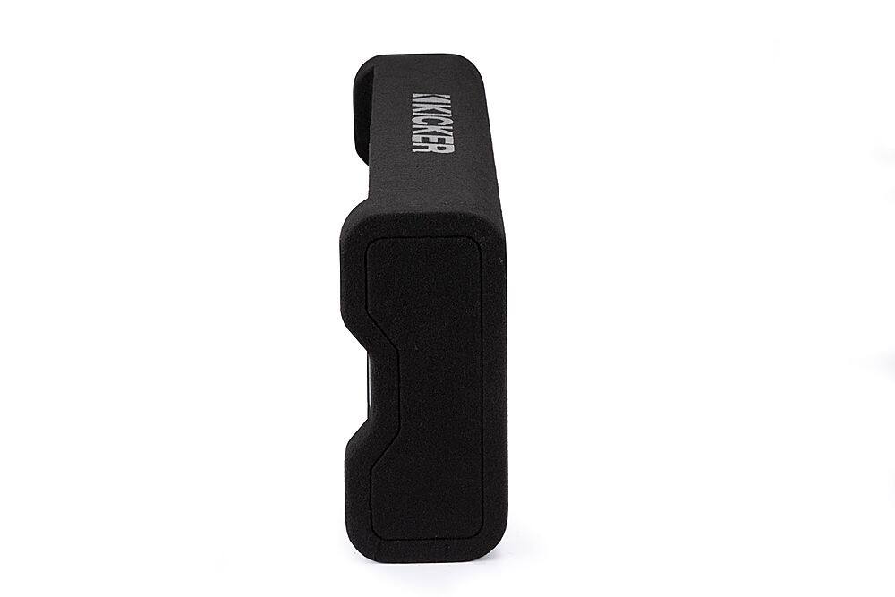 Alt View 18. KICKER - CompRT Down-Firing 8”  Dual-Voice-Coil 2-Ohm Loaded Subwoofer Enclosure - Black.