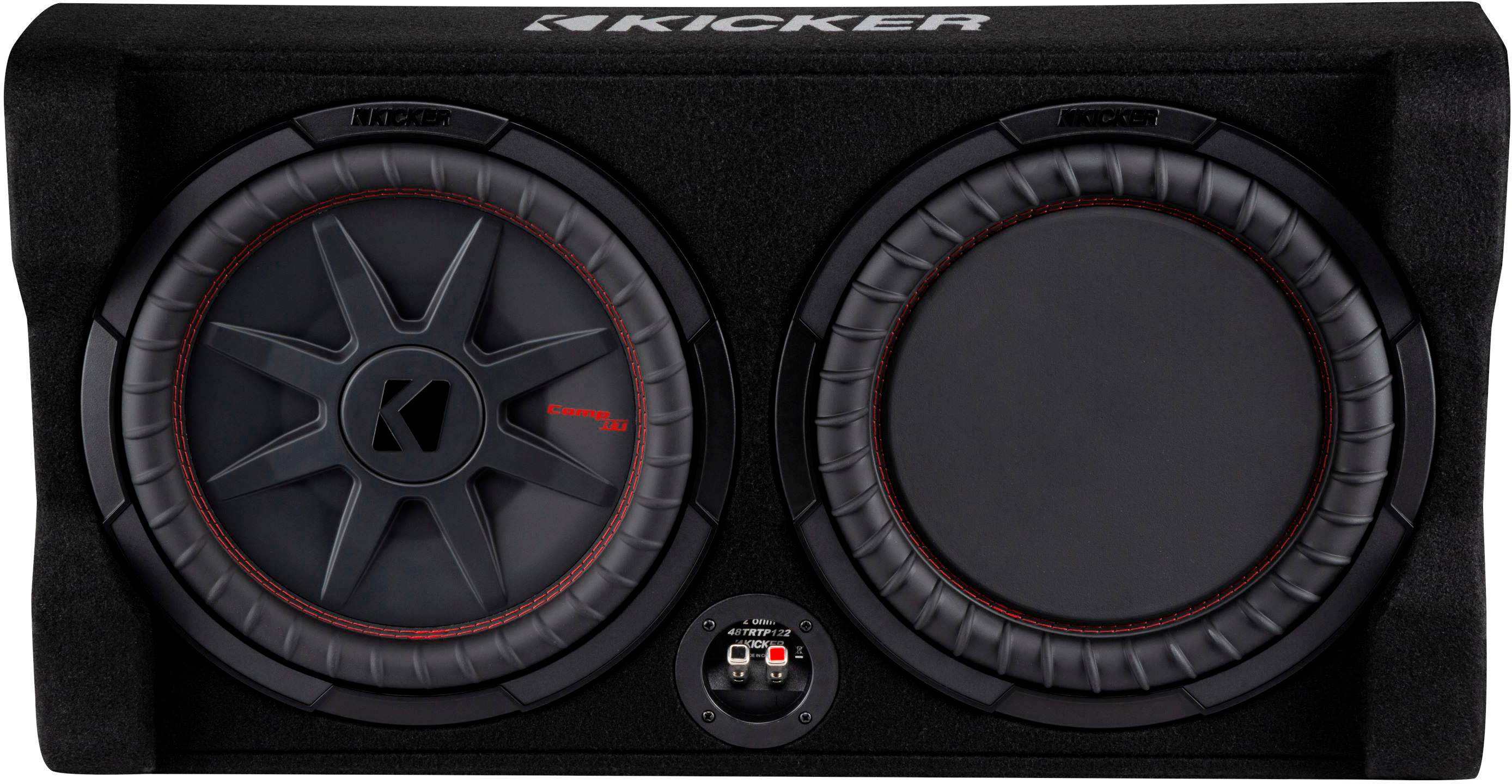 KICKER CompRT Down-Firing 12” Dual-Voice-Coil 2-Ohm Loaded