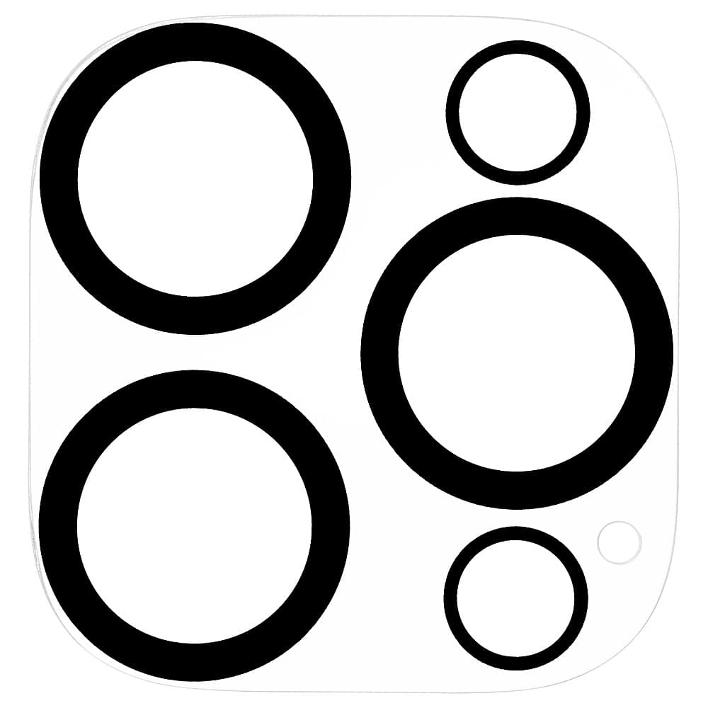 Front. Case-Mate - Lens Protector for iPhone 14 Pro/14 Pro Max - Clear.