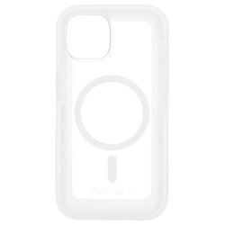 Pelican - Voyager Antimicrobial Hardshell Case for with MagSafe for Apple iPhone 14 - Clear - Front_Zoom