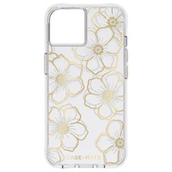 Case-Mate - Hardshell Case for iPhone 14 - Floral Gems - Front_Zoom