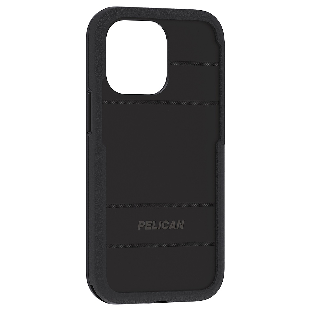 Angle View: Pelican - Voyager Antimicrobial Hardshell Case with MagSafe for Apple iPhone 14 Pro Max - Black