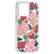 Angle. Rifle Paper - Antimicrobial Hardshell Case with MagSafe for Apple iPhone 14 Pro Max - Rose Garden.
