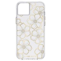 Case-Mate - Hardshell Case for iPhone 14 Plus - Floral Gems - Front_Zoom