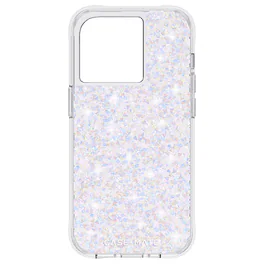 Case-Mate - Antimicrobial Hardshell Case with MagSafe for Apple iPhone 14 Pro - Twinkle Diamond