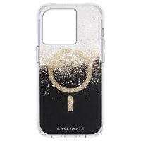 Case-Mate - Hardshell Case with MagSafe for Apple iPhone 14 Pro - Karat Onyx - Front_Zoom