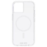 Case-Mate - Antimicrobial Hardshell Case with MagSafe for Apple iPhone 14 - Tough Clear Plus - Front_Zoom