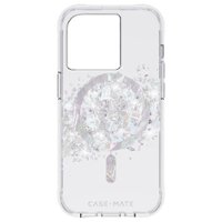 Case-Mate - Antimicrobial Hardshell Case with MagSafe for Apple iPhone 14 Pro - Touch of Pearl - Front_Zoom