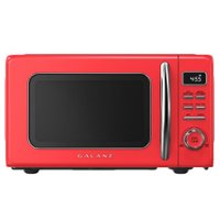 Galanz - 0.9 Cu. Ft Retro MicroWave - Red - Front_Zoom
