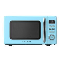 Galanz - 0.9 Cu. Ft Retro MicroWave - Blue - Front_Zoom