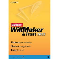 Individual Software - Quicken WillMaker & Trust 2023 - Mac OS [Digital] - Front_Zoom