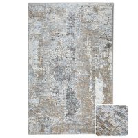 Simpli Home - Emmalee 6 x 9 Area Rug - Blue,Gold - Front_Zoom