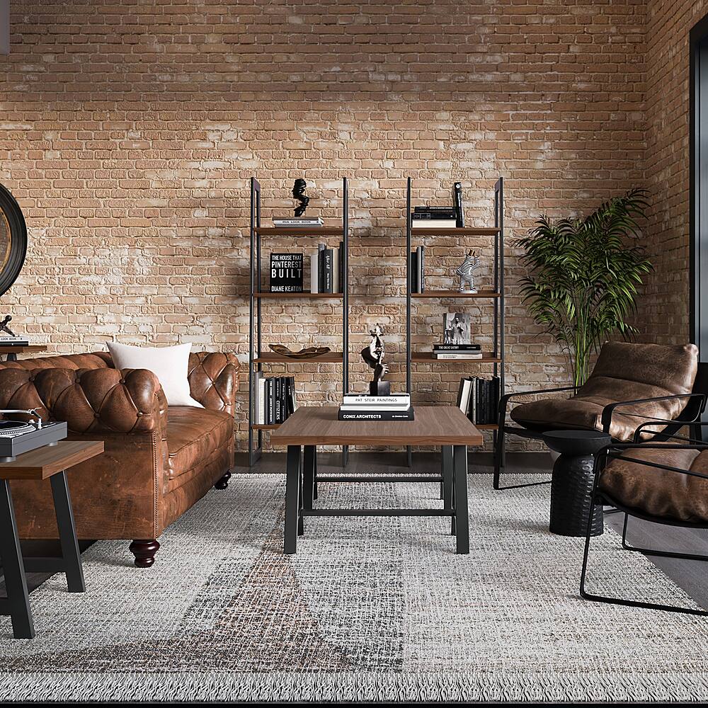 Simpli Home Lester 8 x 10 Area Rug Natural,Silver AXCRUGLES8X10 Best Buy