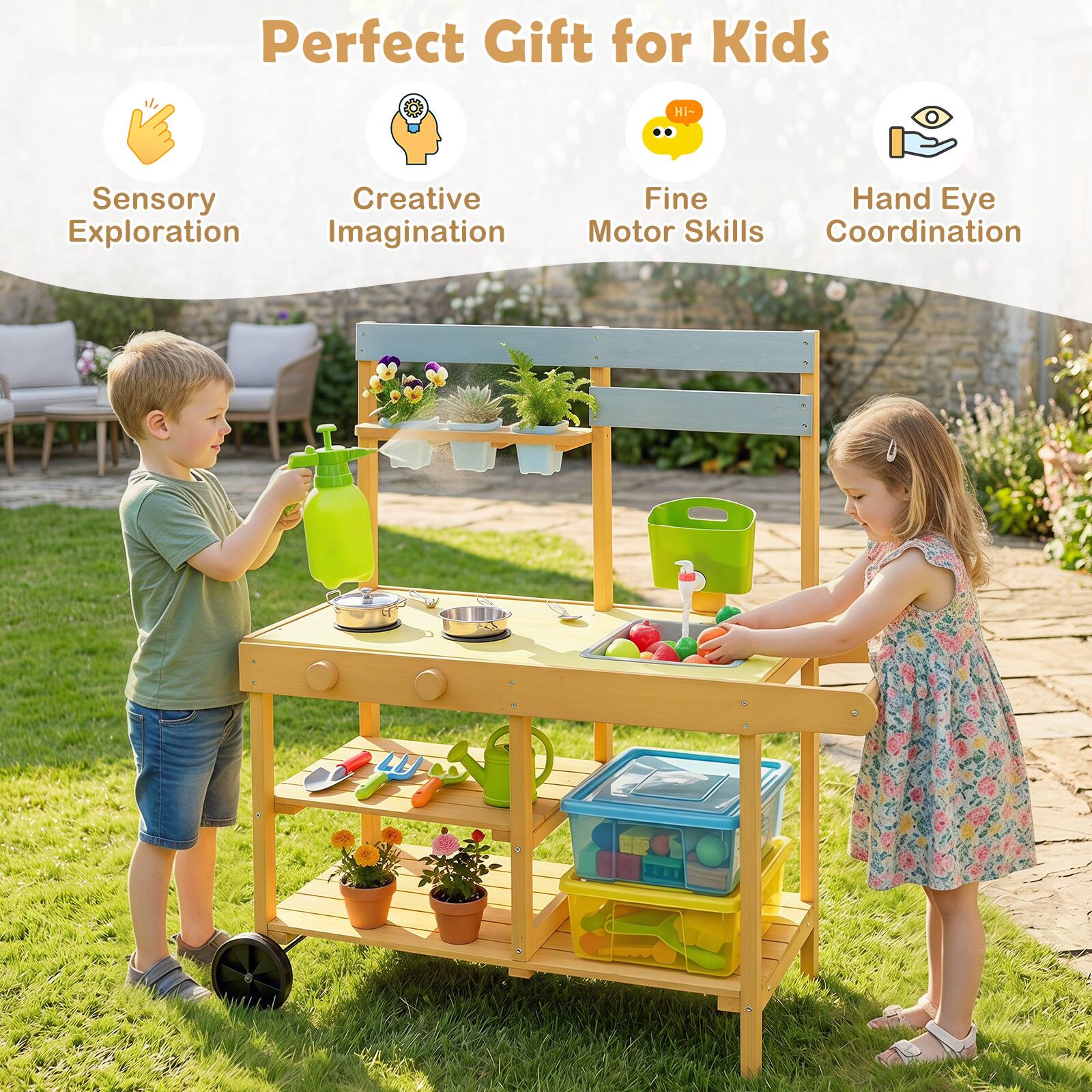 Perfect Gift for Kids

- Sensory Exploration
- Creative Imagination
- Fine Motor Skills
- Hand Eye Coordination