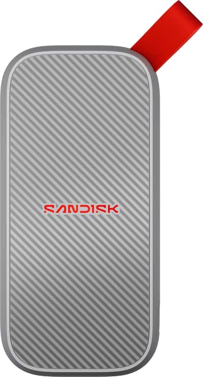 SANDISK 2TB External USB 3.2 Gen 2 Type C Portable SSD Gray SANDISK 2TB External USB 3.2 Gen 2 Type C Portable SSD Gray