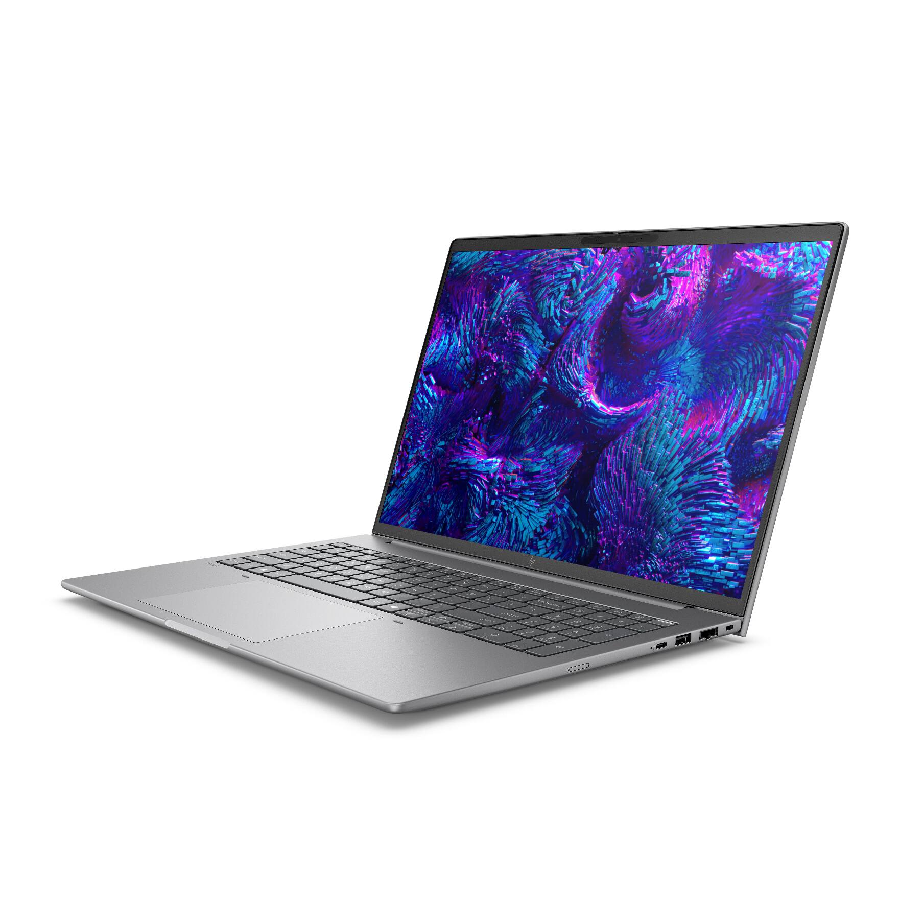 Alt View 5. HP - ZBook 8 G1i 16 Workstation 16.0 WUXGA Display (Ultra 7-255H, 32GB, 512GB SSD, Win 11 Pro) w/USB Hub - Meteor Silver.