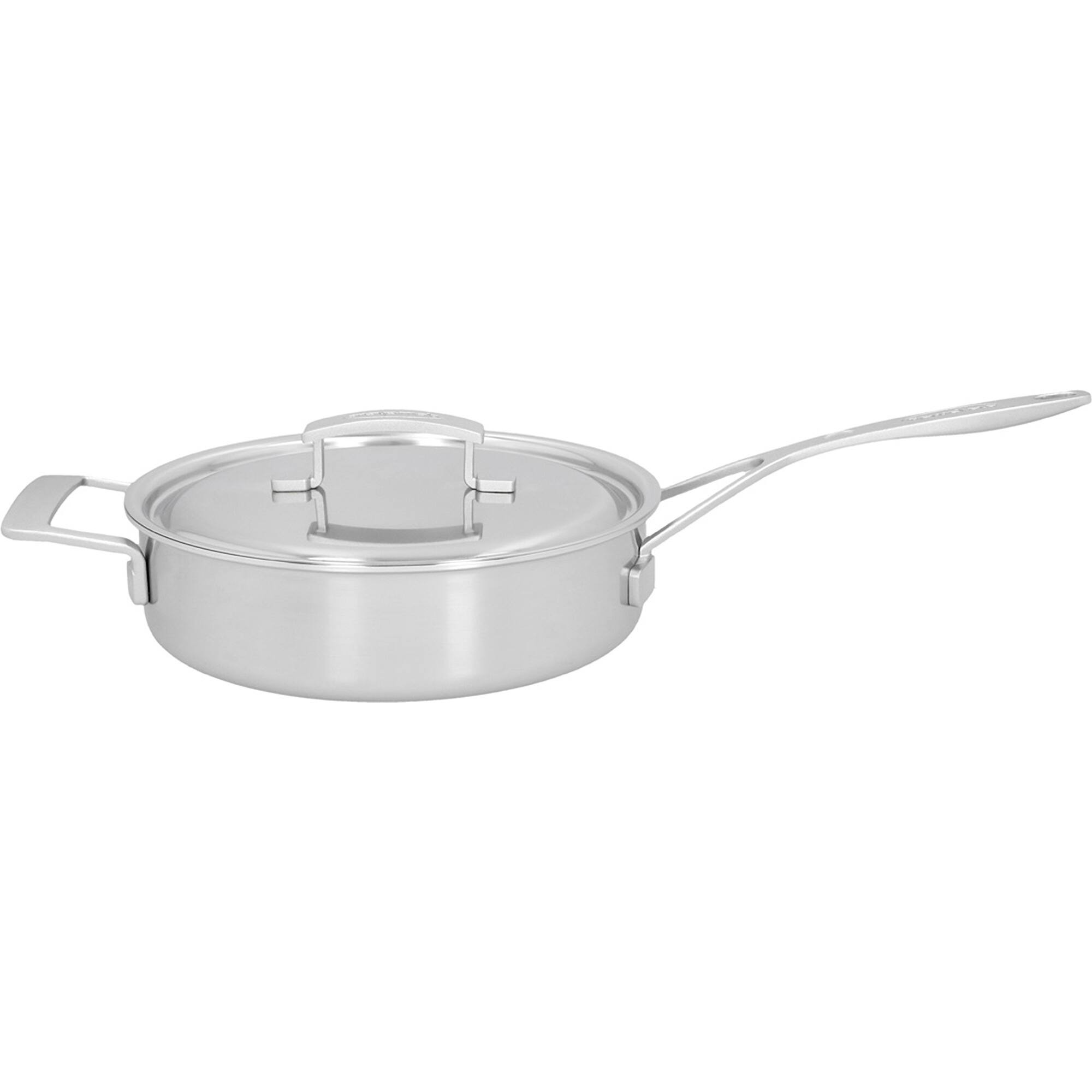Alt View 7. Demeyere - Demeyere Industry 5-Ply 10-pc Stainless Steel Cookware Set - Stainless Steel.