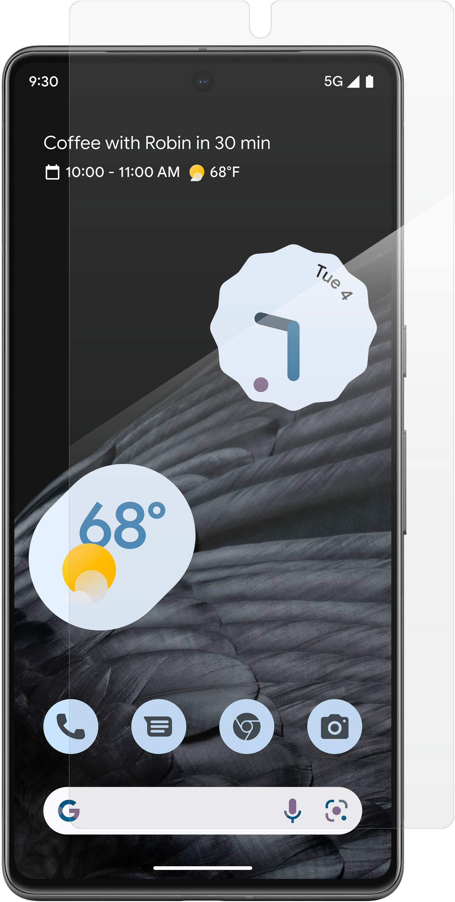 Alt View 11. ZAGG - InvisibleShield Fusion Hybrid Screen Protector for Google Pixel 7 Pro - Clear.