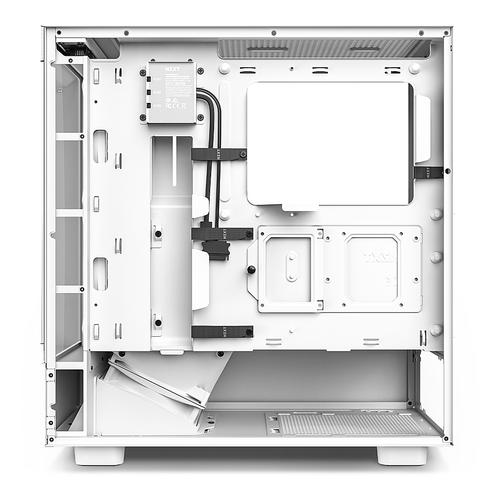NZXT H5 Elite ATX Mid-Tower Case White CC-H51EW-01 - Best Buy