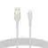 Alt View 11. Belkin - BOOSTCHARGE PRO Flex 6.6ft Braided Silicone USB-A Cable with Lightning Connector for iPhone - White.