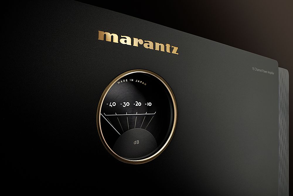 Back. Marantz - AMP 10 200W 16-CH. Power Amplifier - Black.