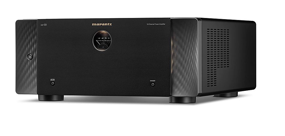 Angle View: Marantz - AMP 10 200W 16-CH. Power Amplifier - Black