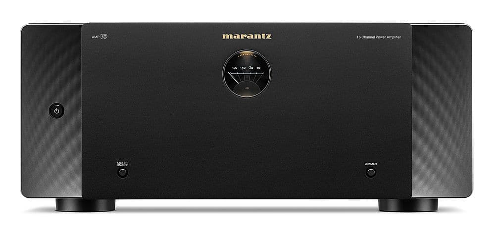 Marantz - AMP 10 200W 16-CH. Power Amplifier - Black - Front_Zoom