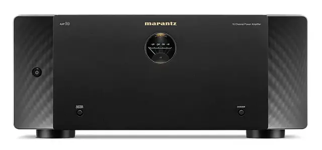 Front. Marantz - AMP 10 200W 16-CH. Power Amplifier - Black.
