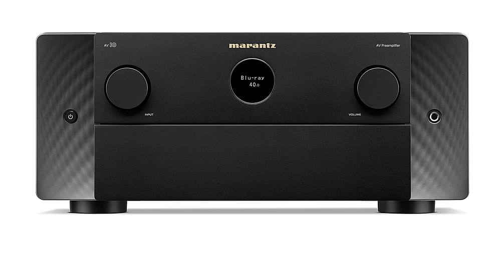 Front. Marantz - AV 10 125W 15.4-Ch Pre Amplifier - Black.
