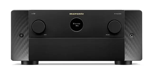 Front. Marantz - AV 10Â 125W 15.4-Ch Pre Amplifier - Black.
