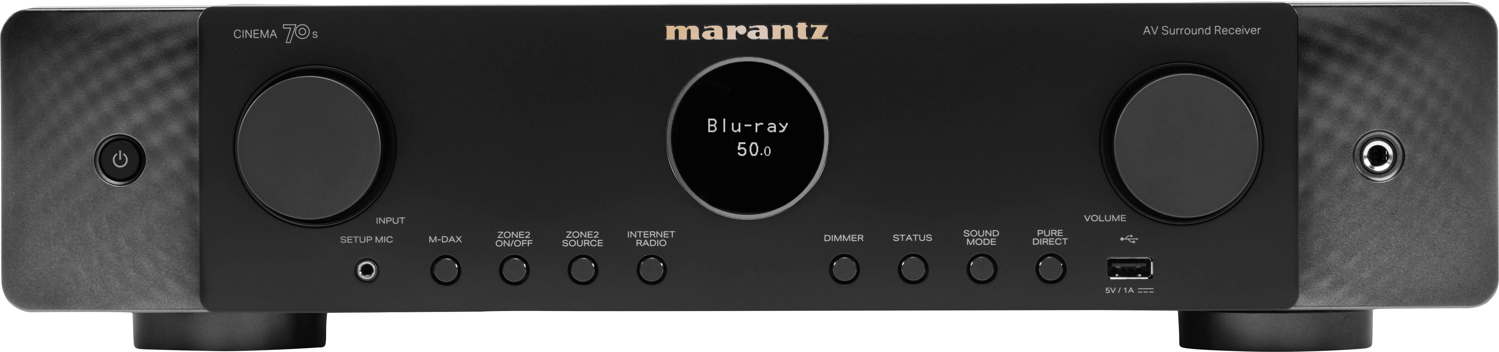 Specificity Therapy Autonomous Marantz Cinema 70S 8K Ultra HD 7.2 Channel (50W X 7) AV Receiver 2022 Model  Built for Movies, Gaming, & Music Streaming Black CINEMA70S - Best Buy