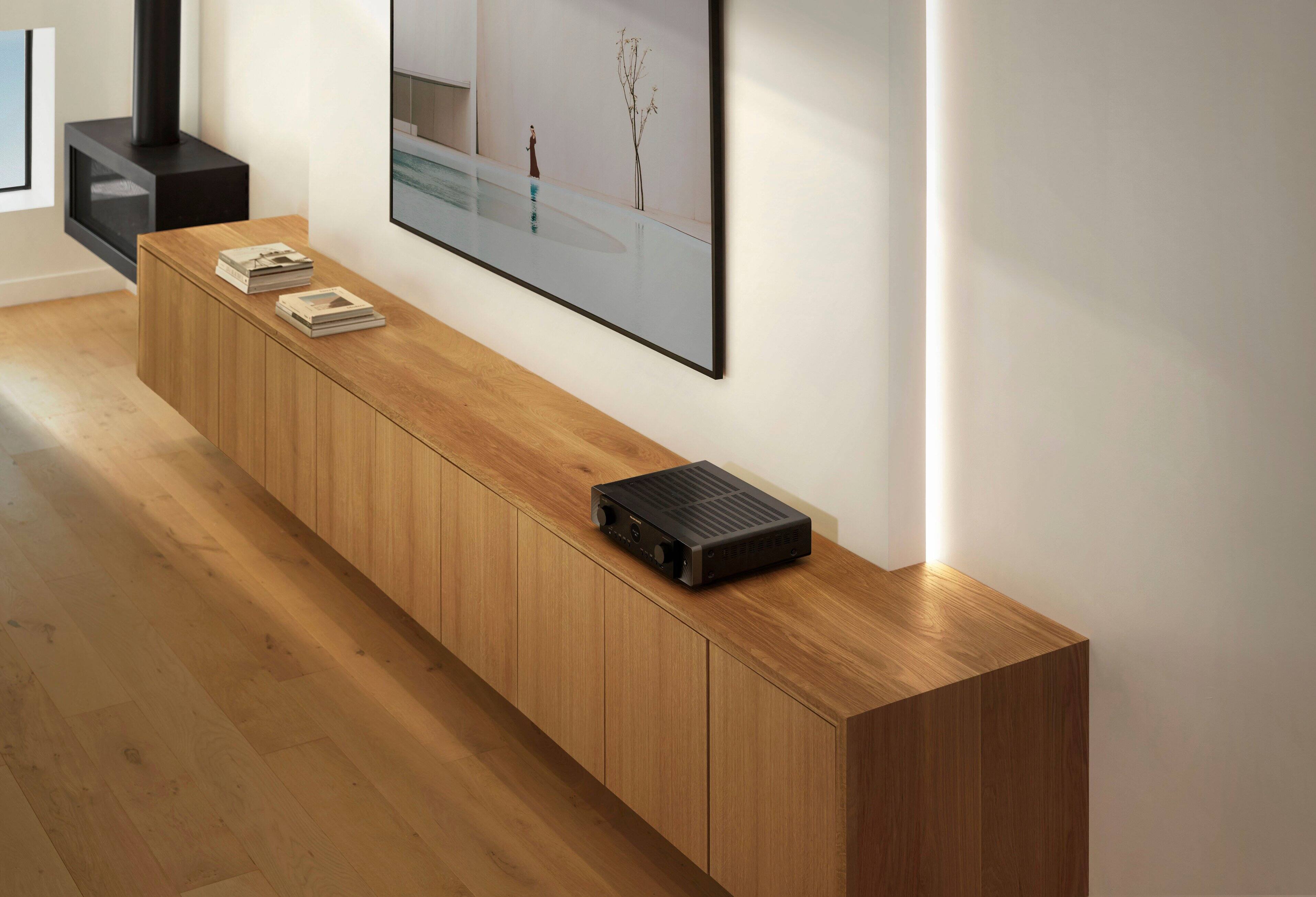 Alt View 15. Marantz - Cinema 70S 50W 7.2-Ch Bluetooth Capable with HEOS 8K Ultra HD HDR Compatible A/V Home Theater Receiver with Alexa - Black.