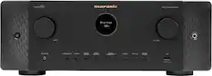 Front. Marantz - Cinema 60 100W 7.2-Ch Bluetooth Capable with HEOS 8K Ultra HD HDR Compatible A/V Home Theater Receiver with Alexa - Black.