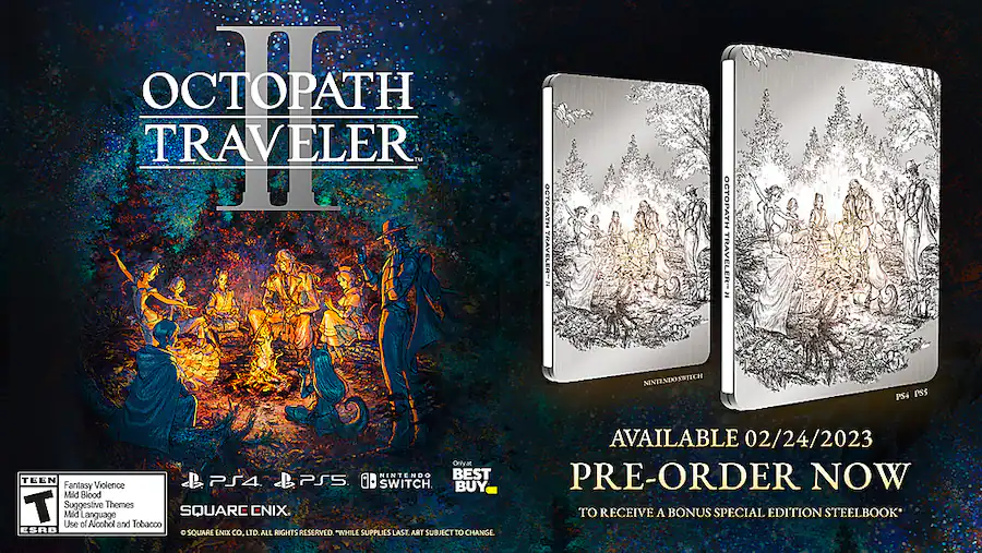 Octopath Traveler II PlayStation Best Buy - Main Image
