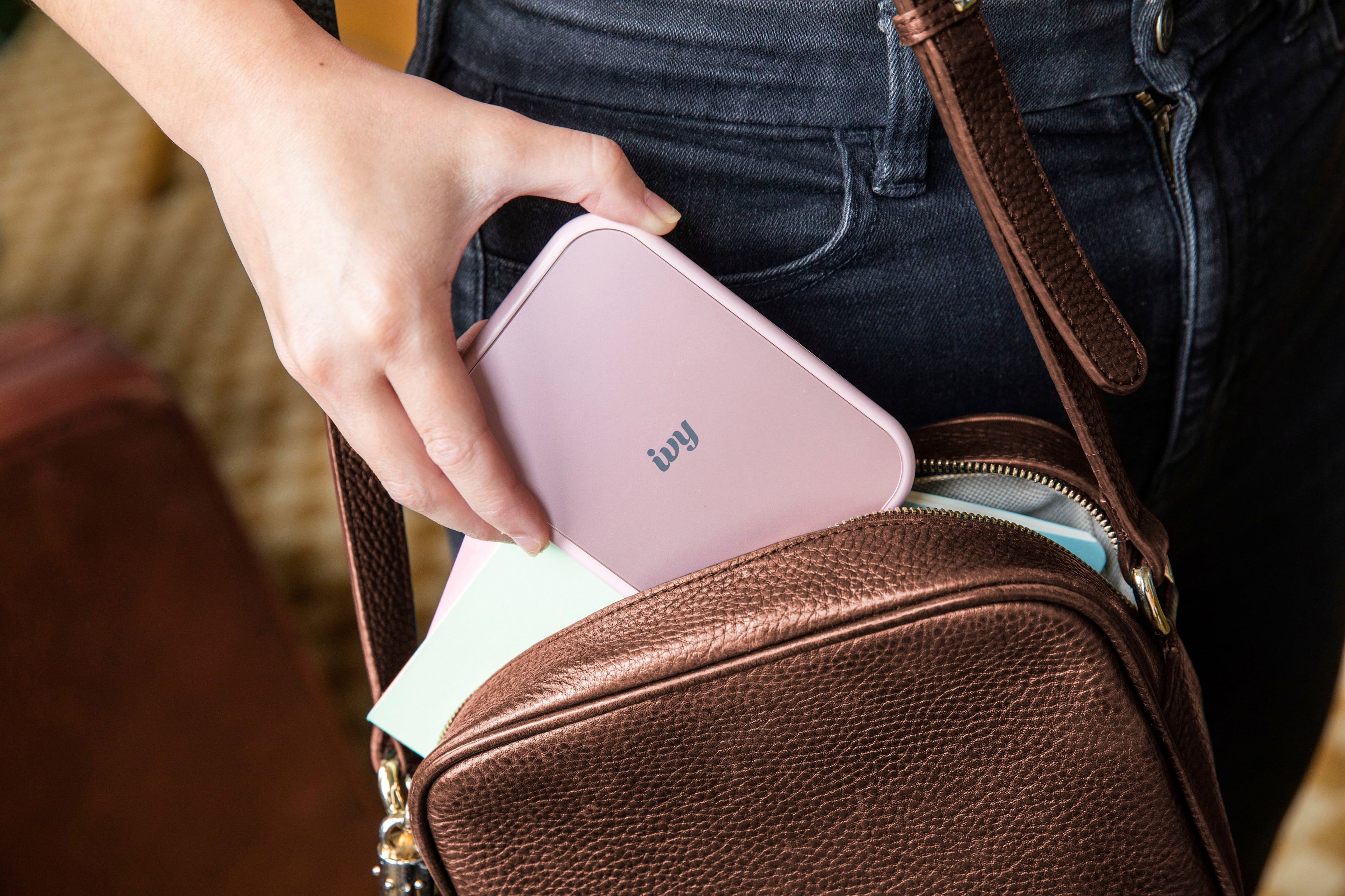 Alt View 20. Canon - IVY 2 Mini Photo Printer - Blush Pink.