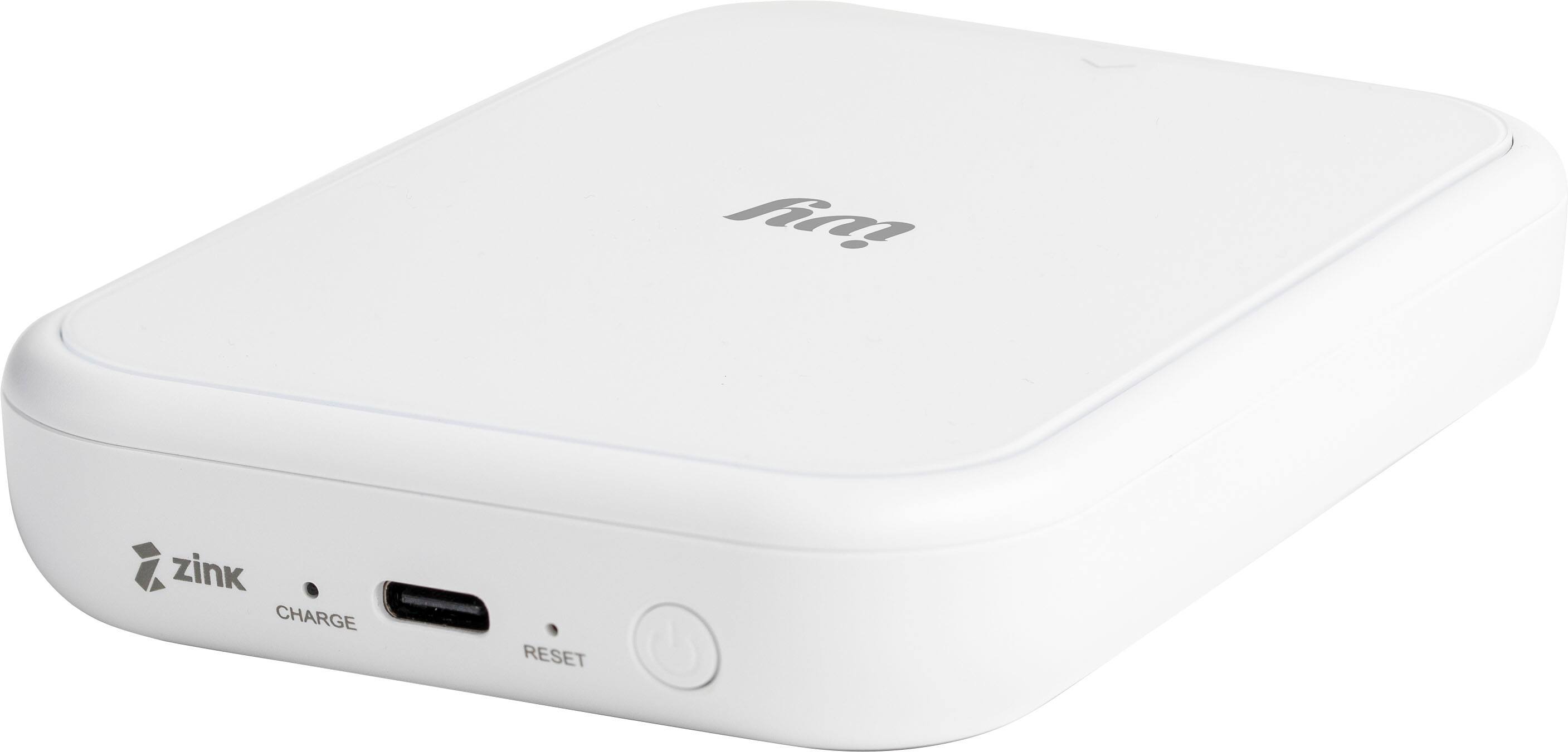 Angle. Canon - IVY 2 Mini Photo Printer - Pure White.