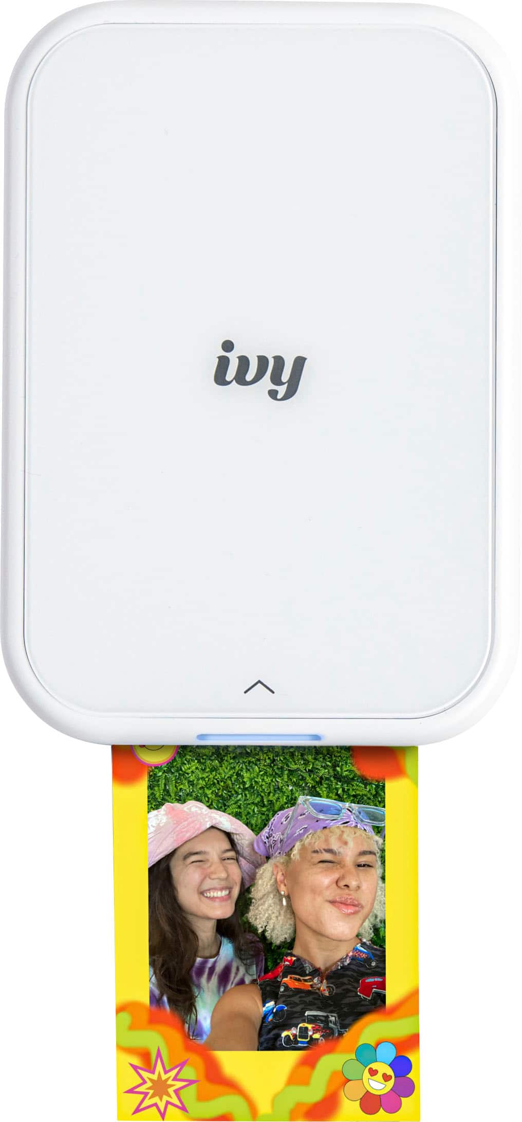 Front. Canon - IVY 2 Mini Photo Printer - Pure White.