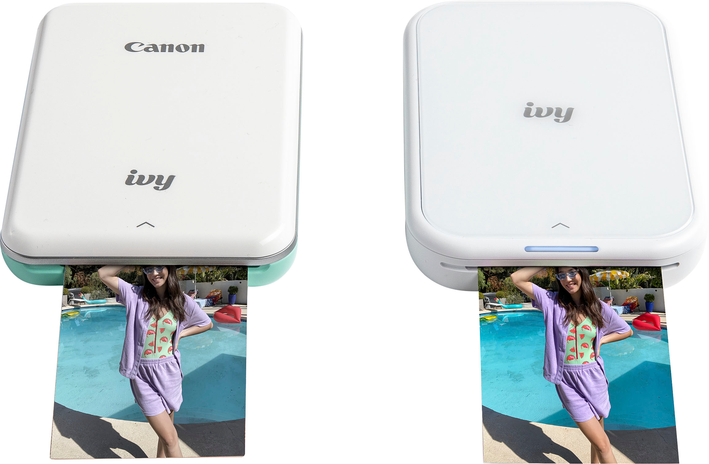 Canon Ivy Mini Photo Printer Made for iPhone iPad Includes USB