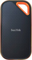 SanDisk - Extreme Pro Portable 4TB External USB-C NVMe SSD - Black - Front_Zoom
