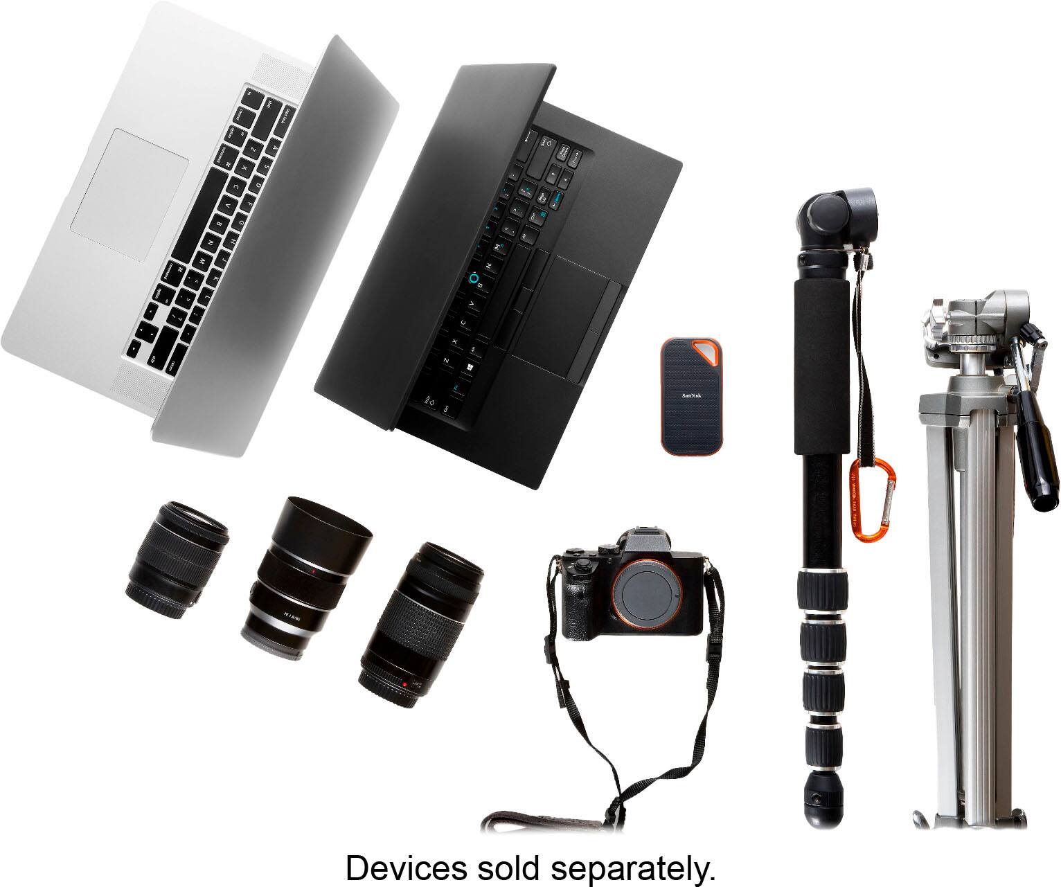 Alt View 13. SanDisk - Extreme Pro Portable 4TB External USB-C NVMe SSD - Black.