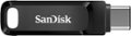 Front. SanDisk - Ultra Dual Drive Go 512GB USB Type-A/USB Type-C Flash Drive - Black.