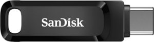 SanDisk - Ultra Dual Drive Go 512GB USB Type-A/USB Type-C Flash Drive - Black - Front_Zoom