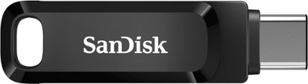 SanDisk - Ultra Dual Drive Go 512GB USB Type-A/USB Type-C Flash Drive - Black