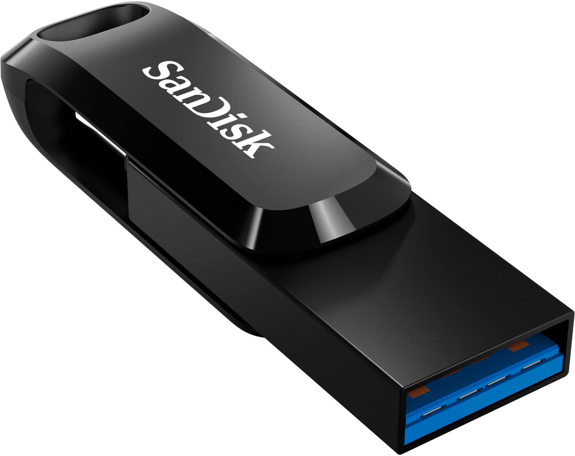 Alt View 11. SanDisk - Ultra Dual Drive Go 512GB USB Type-A/USB Type-C Flash Drive - Black.