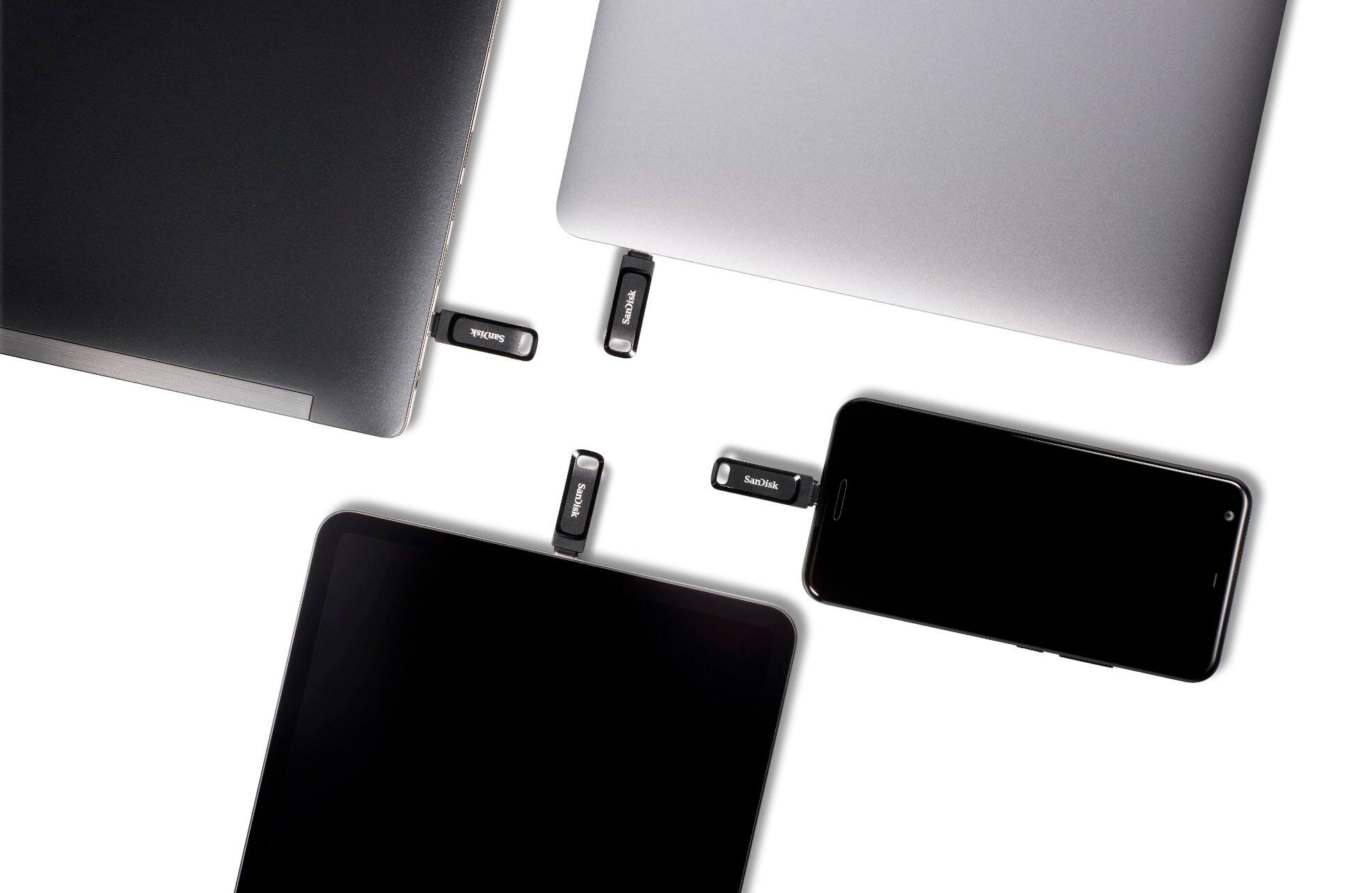 Alt View 15. SanDisk - Ultra Dual Drive Go 512GB USB Type-A/USB Type-C Flash Drive - Black.