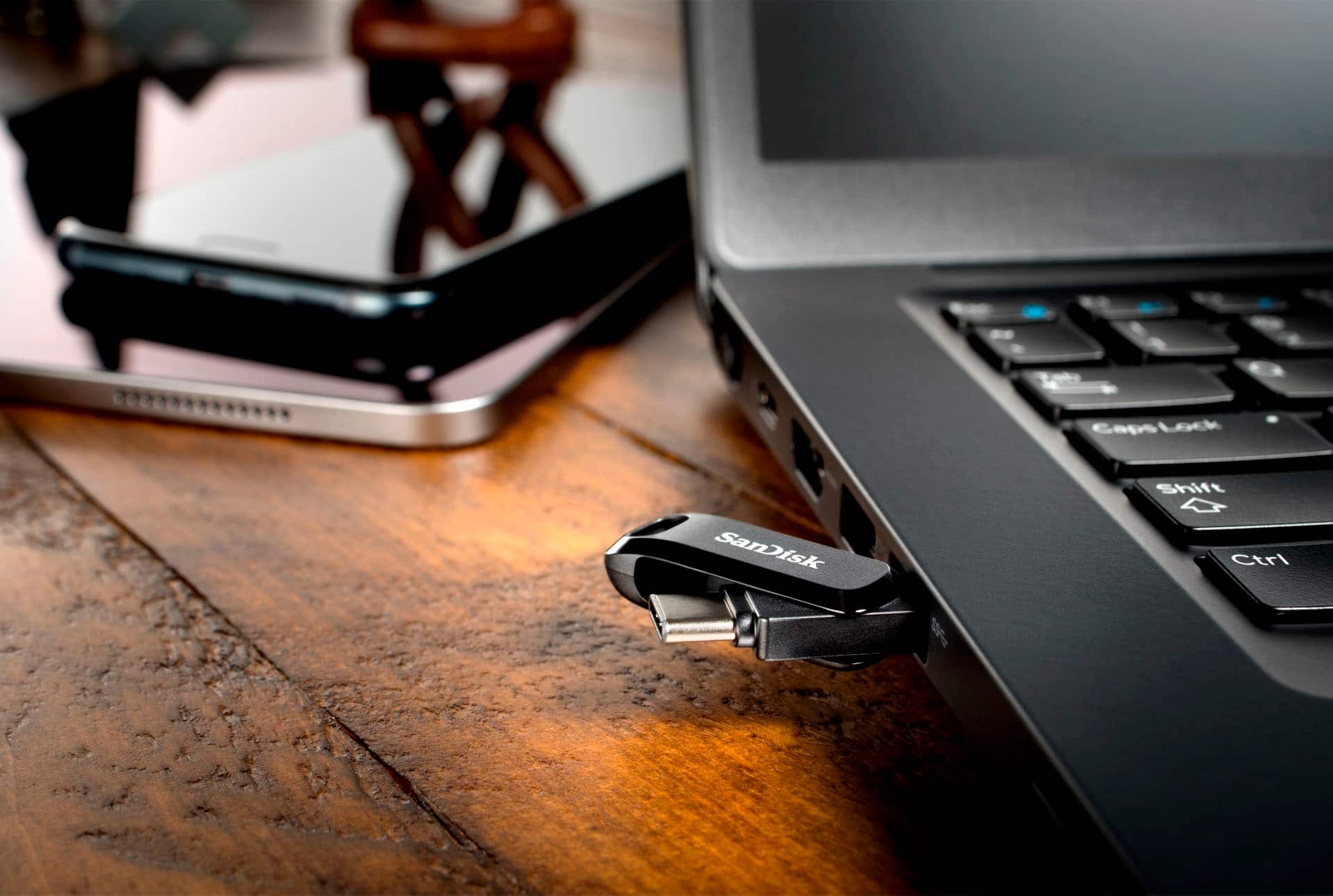 Alt View 16. SanDisk - Ultra Dual Drive Go 512GB USB Type-A/USB Type-C Flash Drive - Black.