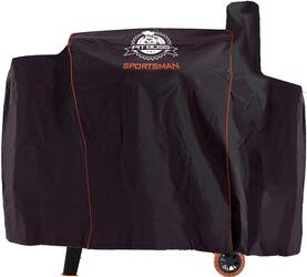 Pit Boss - Sportsman 820 Grill Cover - Black - Front_Zoom