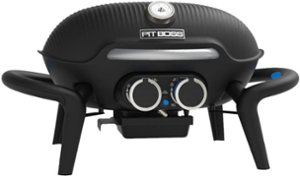 Pit Boss - 2-Burner Portable Gas Grill - Black Sand - Angle_Zoom