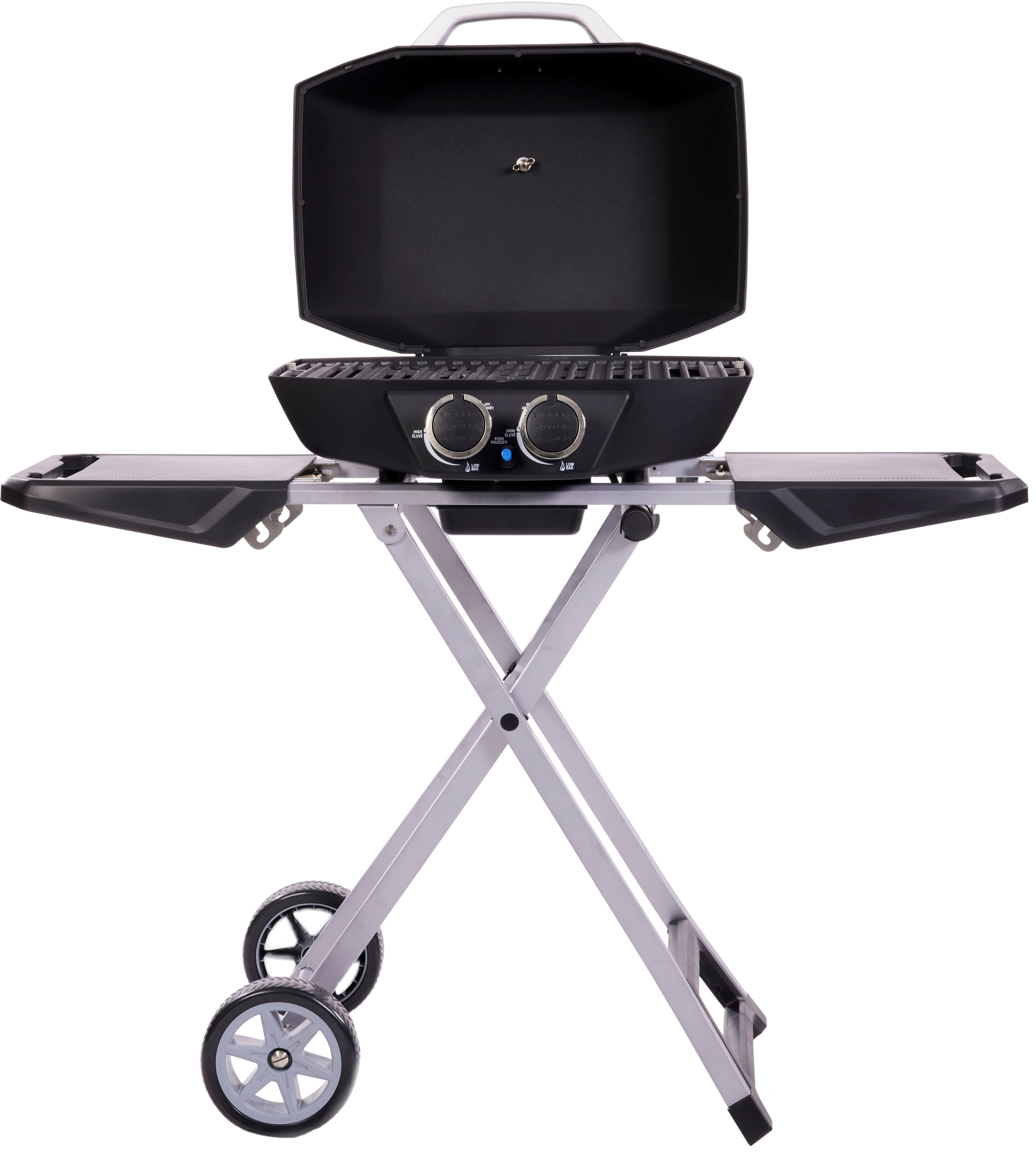 Pit Boss 2 Burner Portable GAS Grill with Collapsible Cart Black