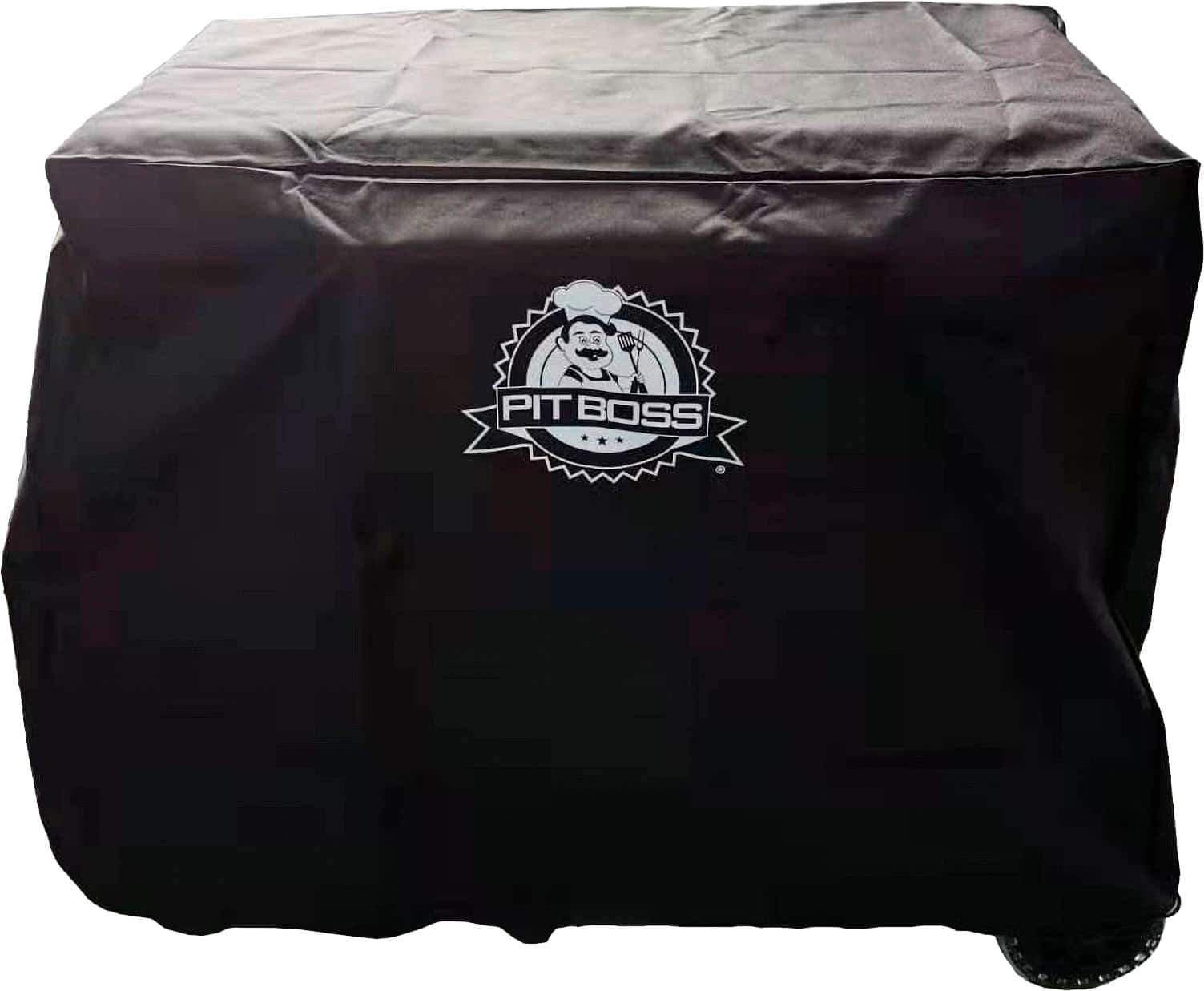 Left. Pit Boss - Ultimate 4 Burner Griddle Cover - Black.